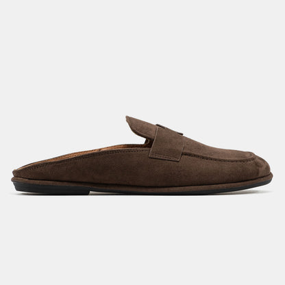 No Brand Sandals Brown Suede 2986