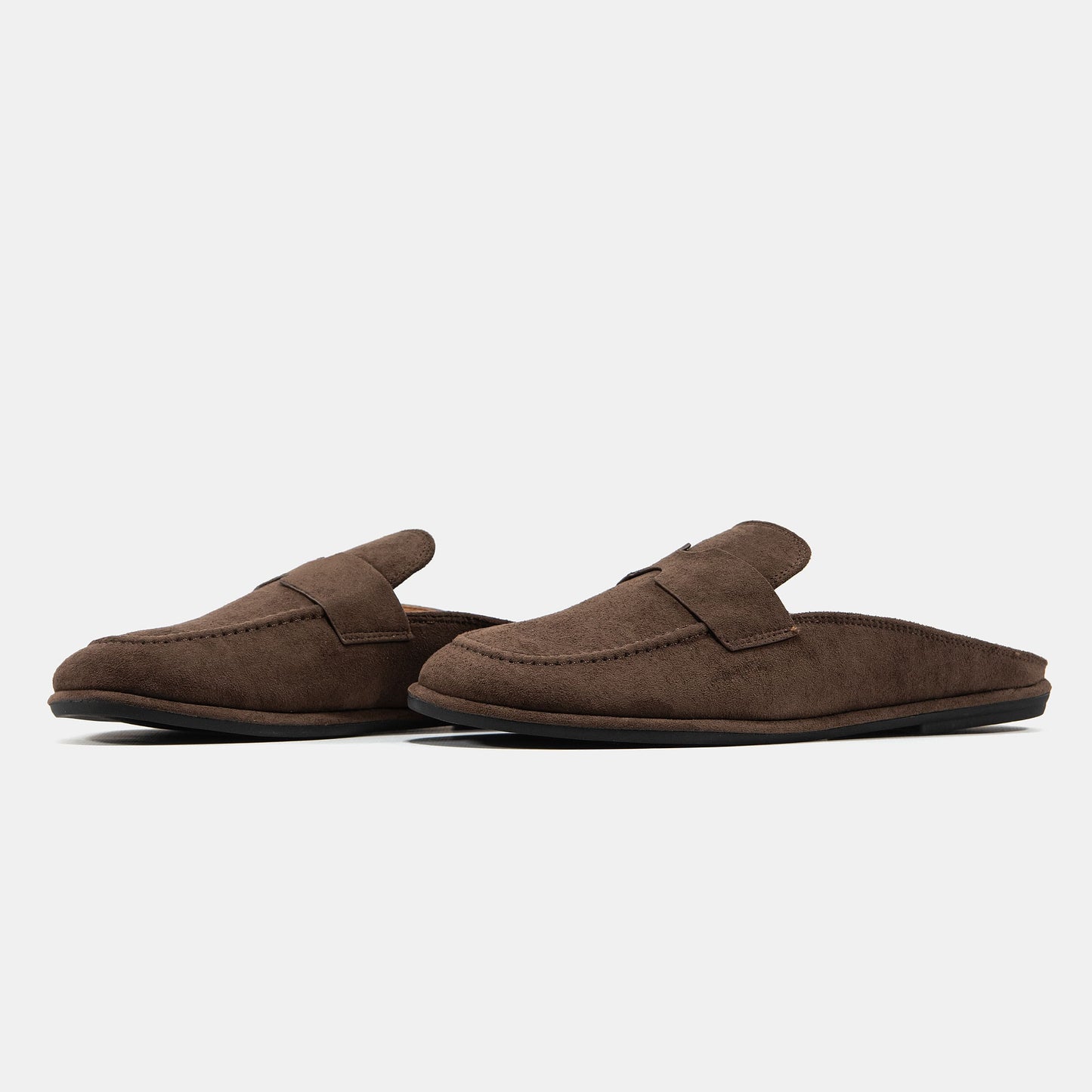 No Brand Sandals Brown Suede 2986
