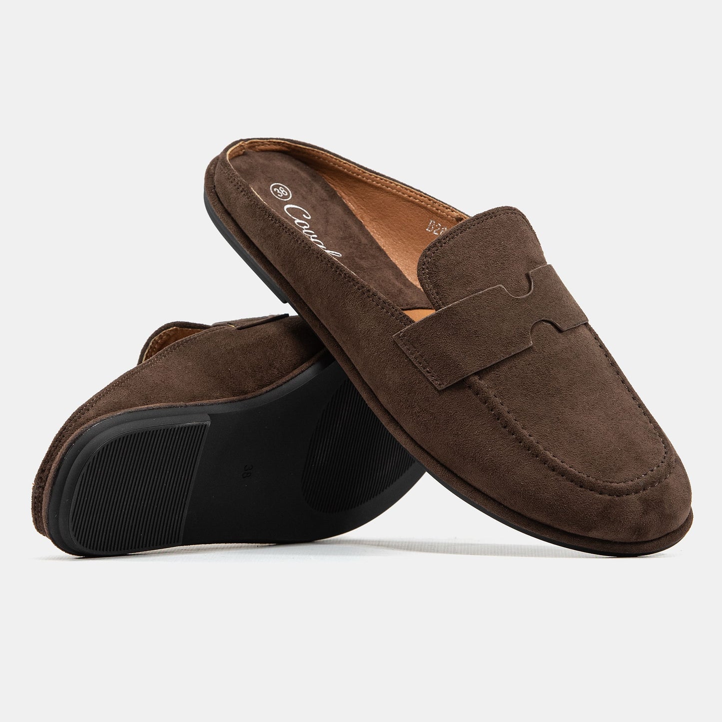 No Brand Sandals Brown Suede 2986