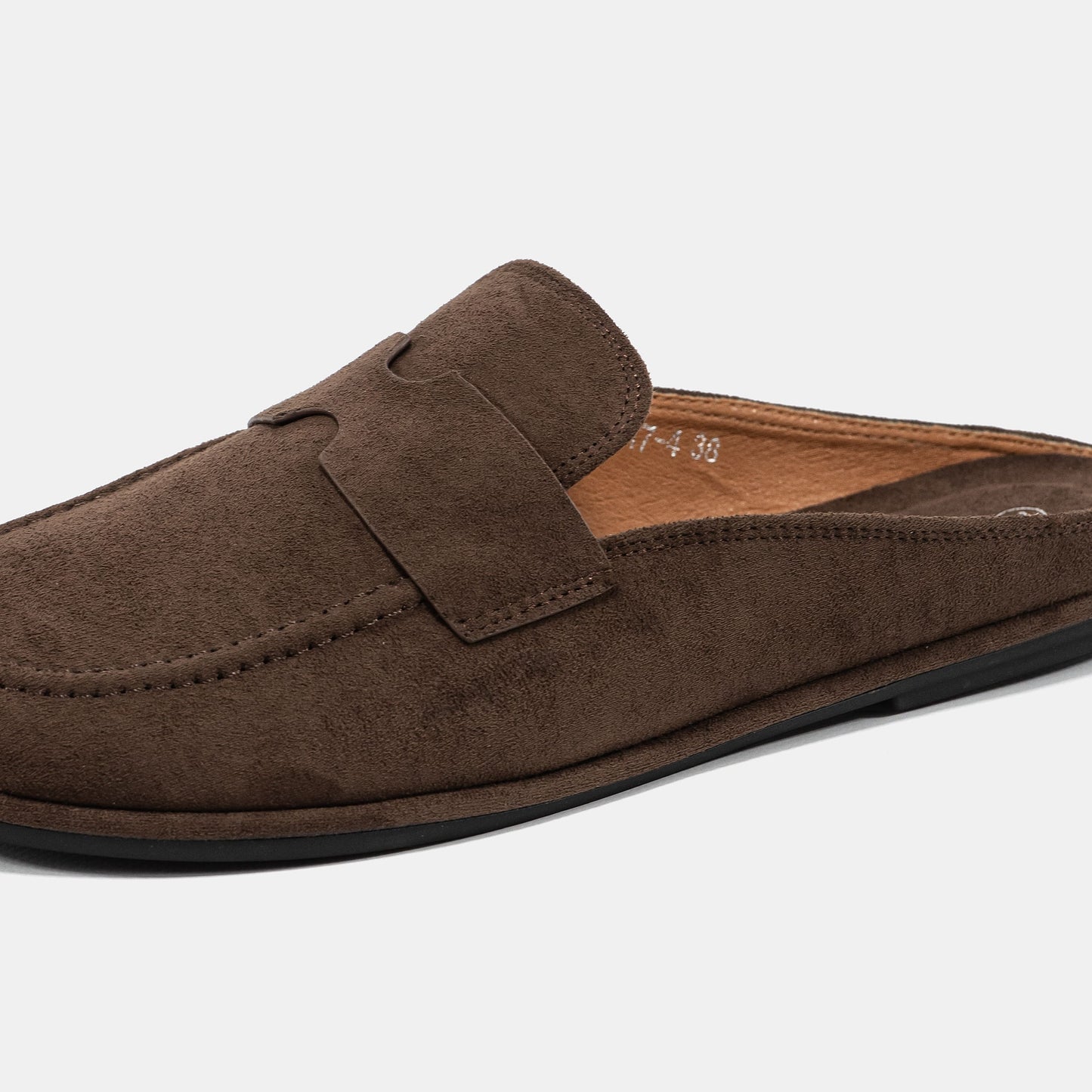No Brand Sandals Brown Suede 2986
