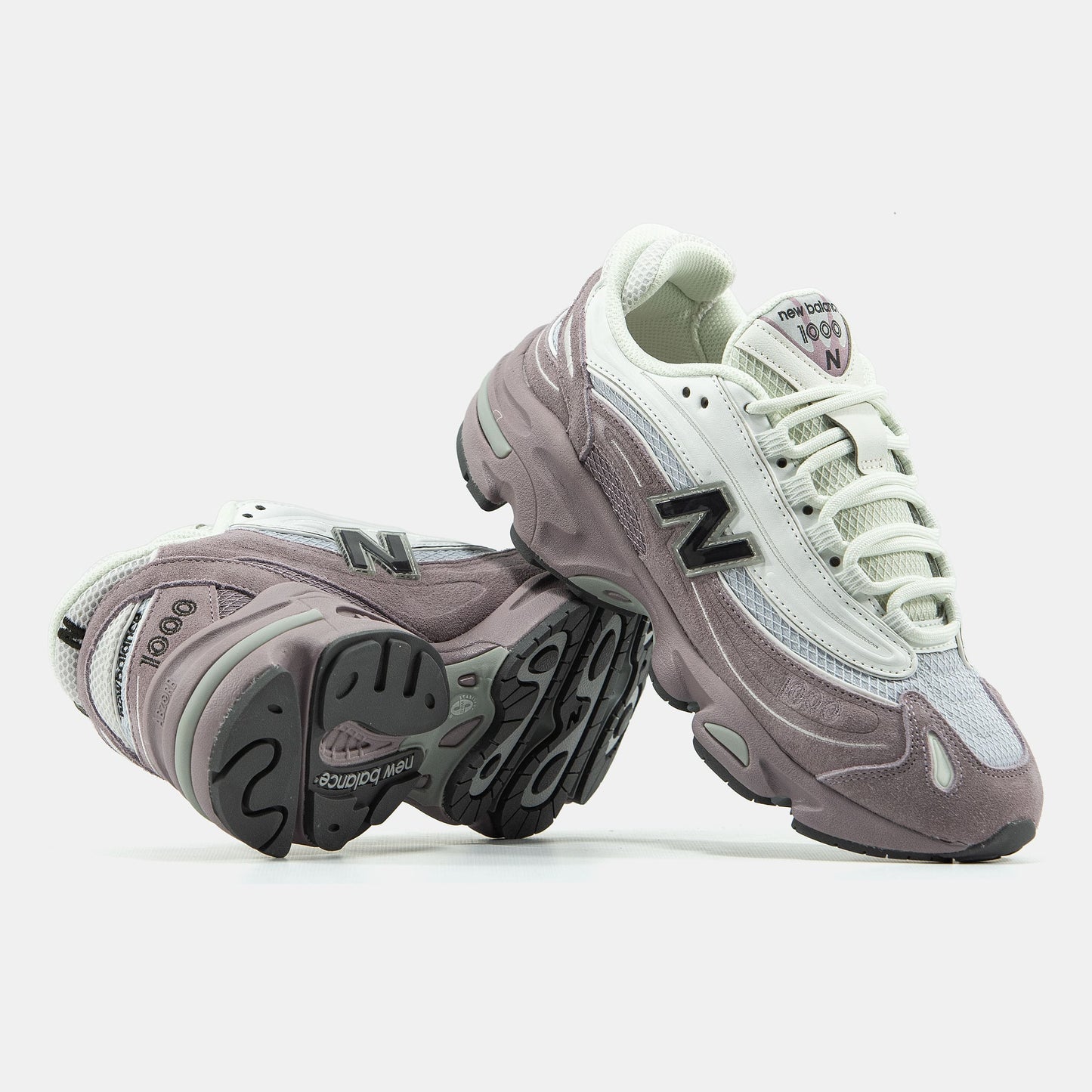 New Balance 1000 White Bordo