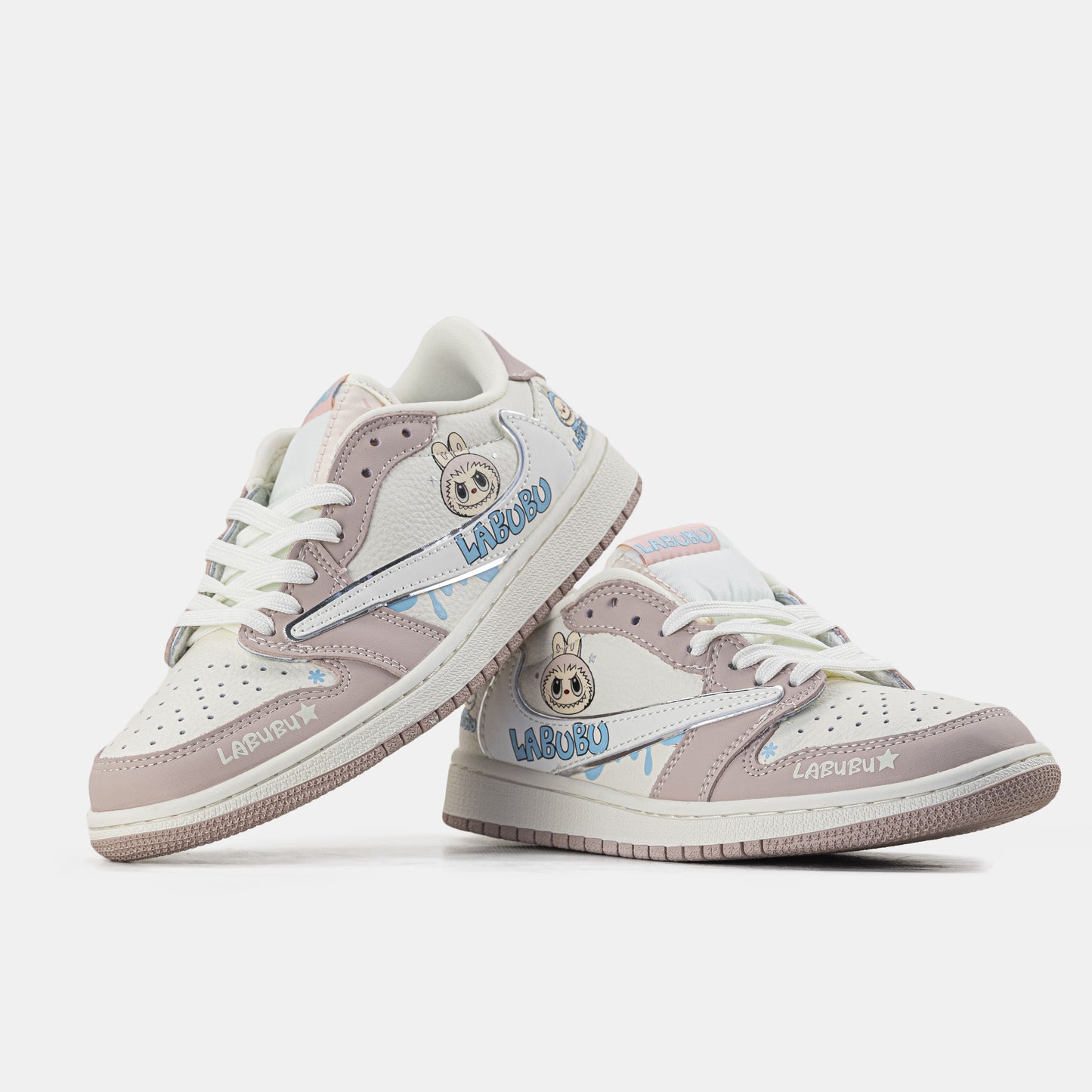 Nike Air Jordan 1 x Travis Scott x Labubu Pink