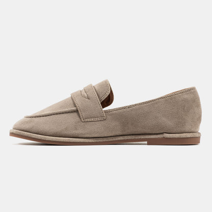 No Brand Loafers Beige Suede 2984