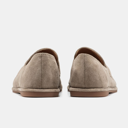 No Brand Loafers Beige Suede 2984