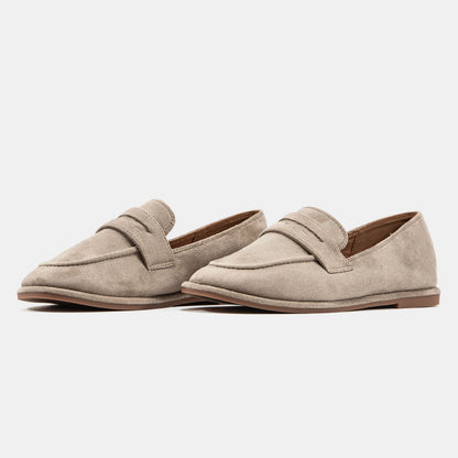 No Brand Loafers Beige Suede 2984