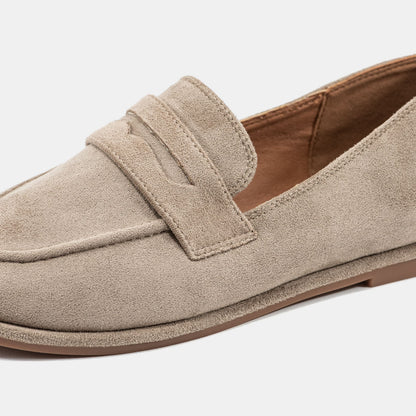 No Brand Loafers Beige Suede 2984