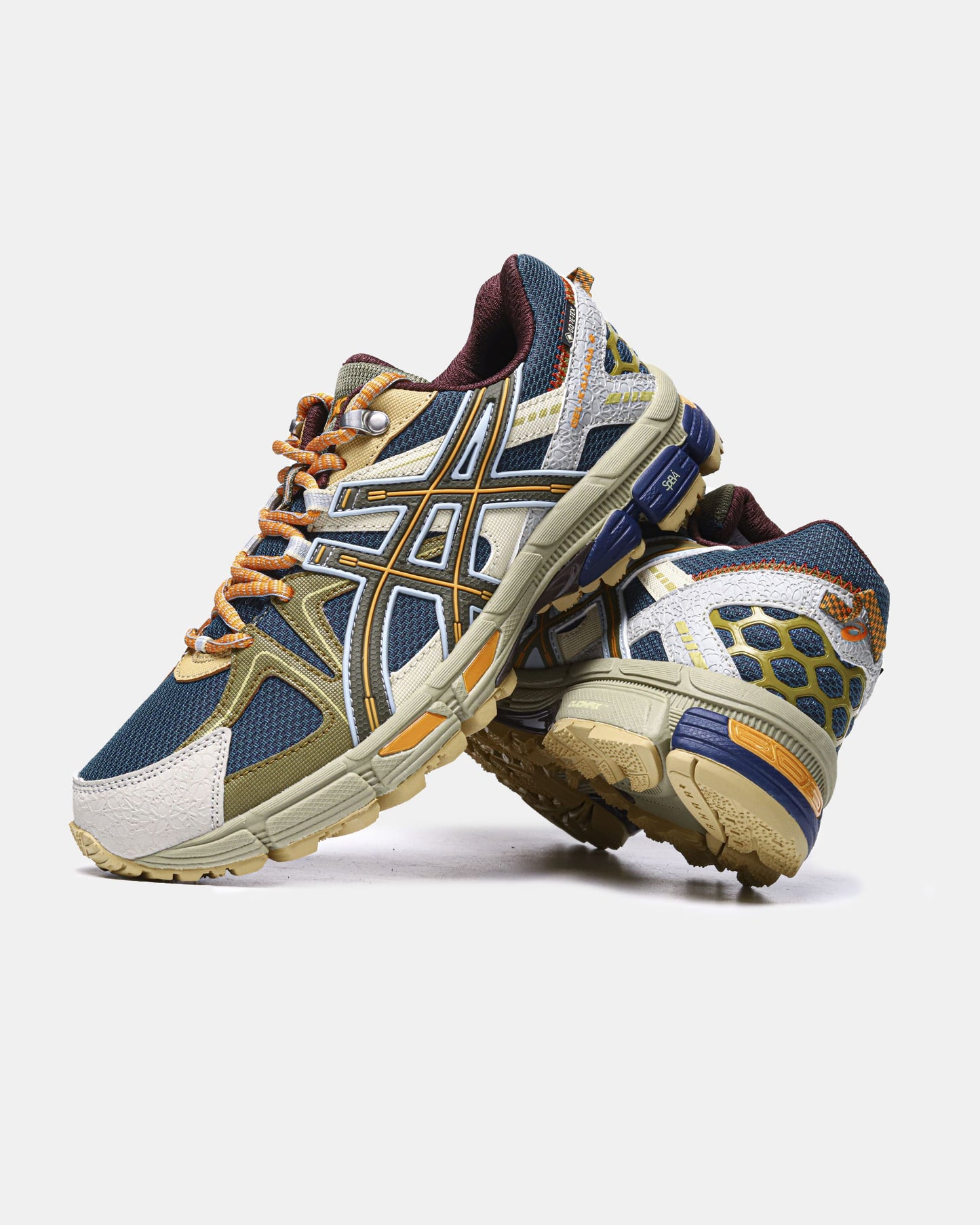 Asics Gel-Kahana 8 Beige Blue Gore-Tex