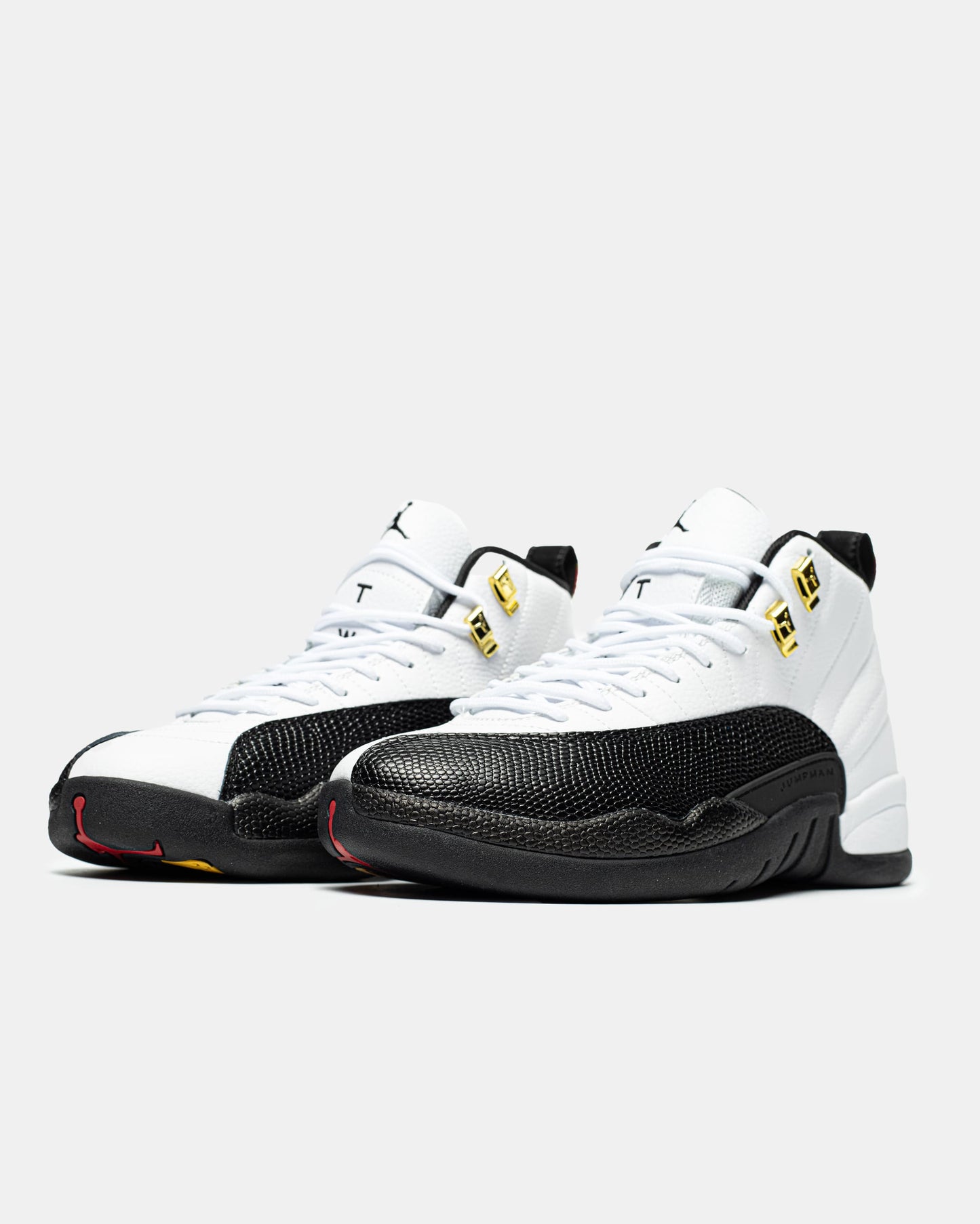 Nike Air Jordan 12 Taxi White Black / CT8013-117