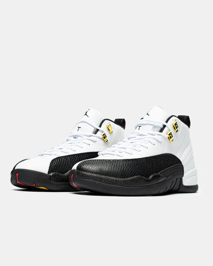 Nike Air Jordan 12 Taxi White Black / CT8013-117