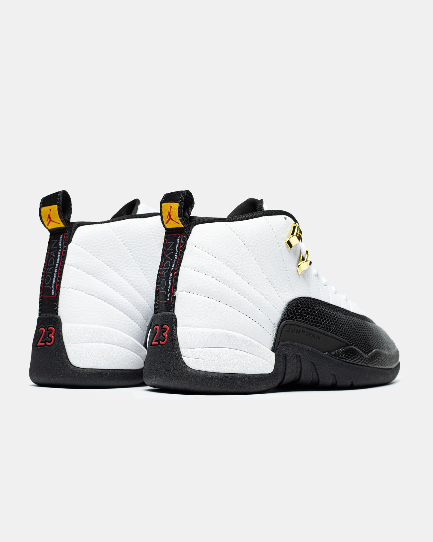 Nike Air Jordan 12 Taxi White Black / CT8013-117