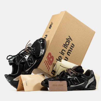 New Balance 530 x Miu Miu Black Leather