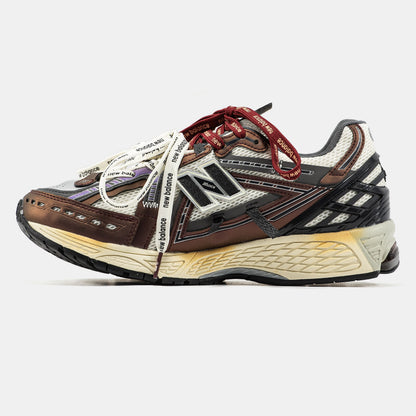 New Balance 1906A Grey Burgundy Extreme Laces