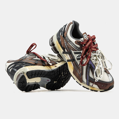New Balance 1906A Grey Burgundy Extreme Laces