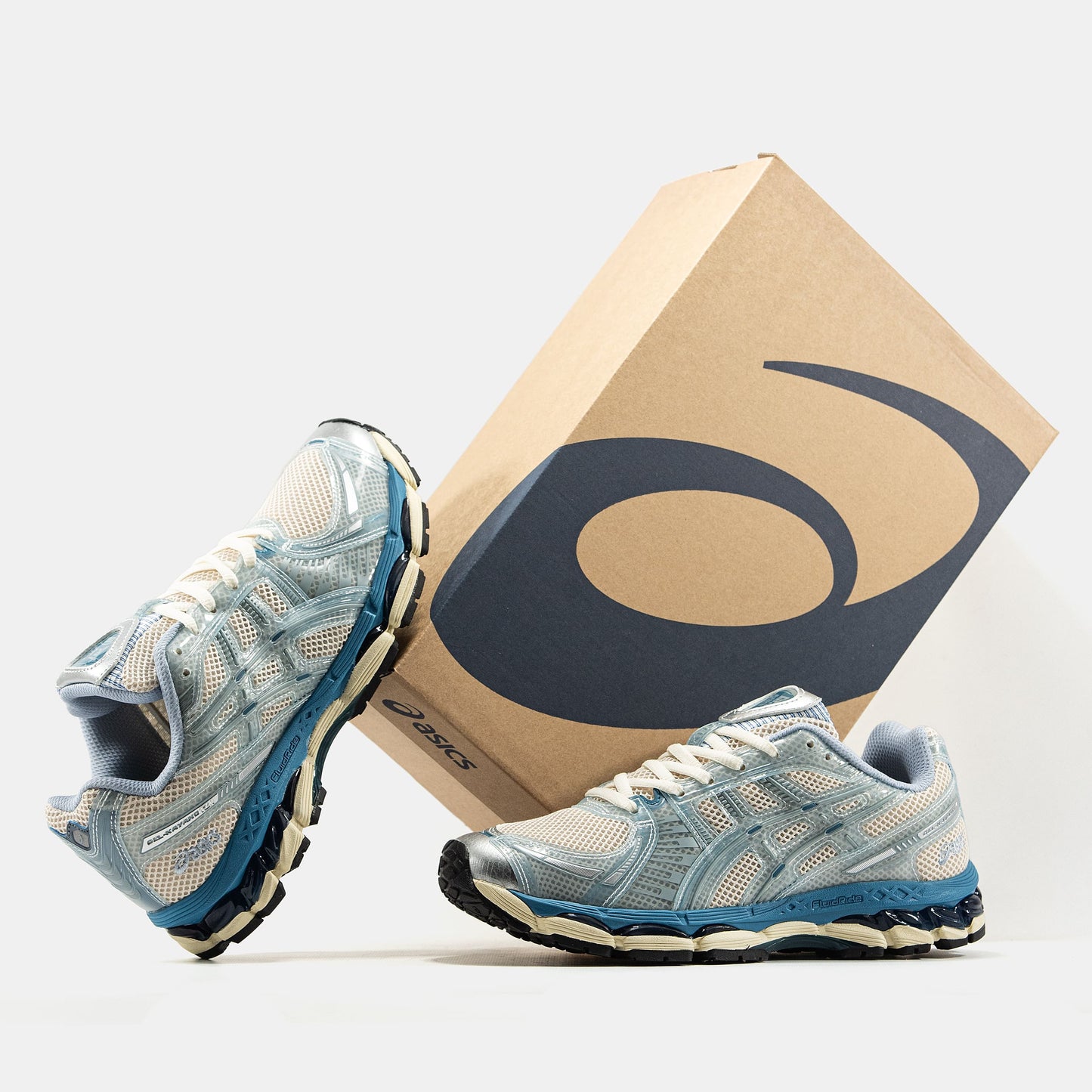 Asics Gel-Kayano 12.1 Voyage Beige Blue