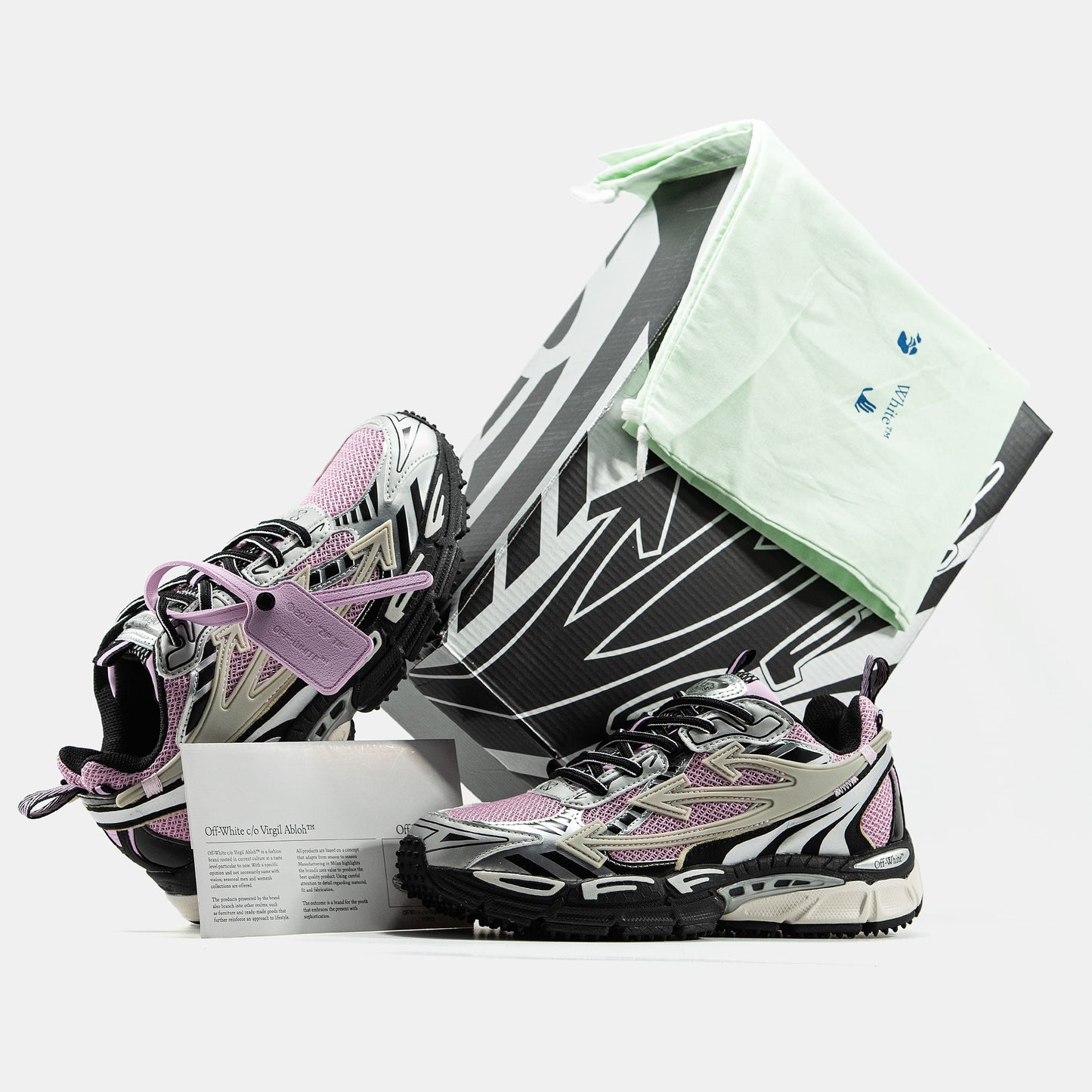 Off-White Be Right Back Pink Black
