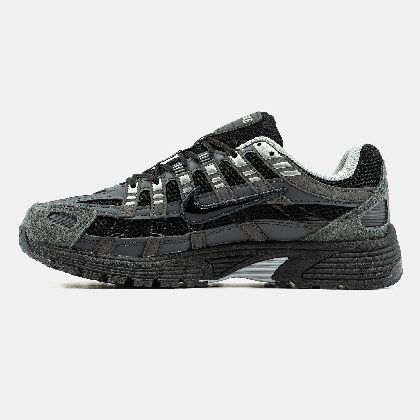 Nike P-6000 Grey Leather Black