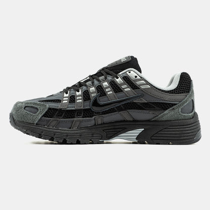 Nike P-6000 Grey Leather Black