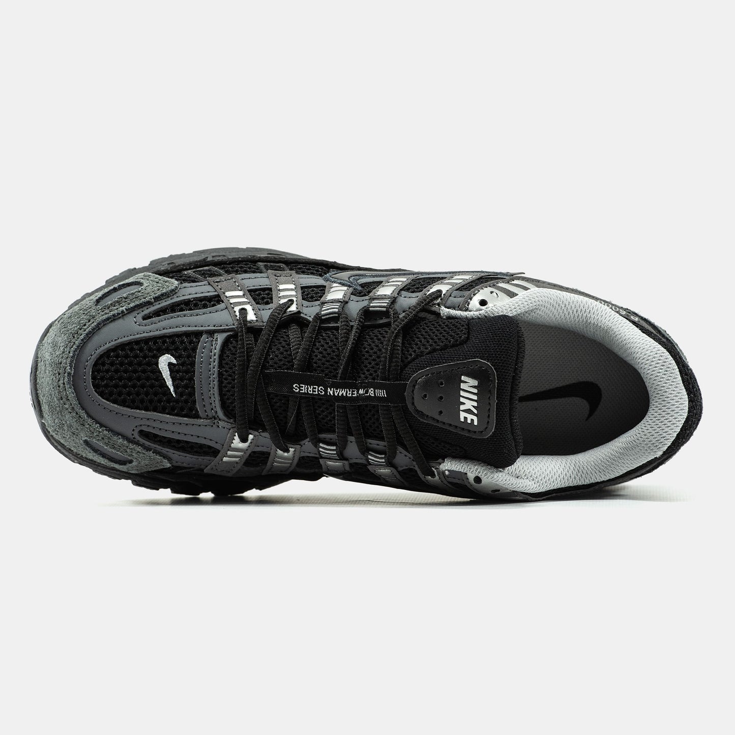 Nike P-6000 Grey Leather Black