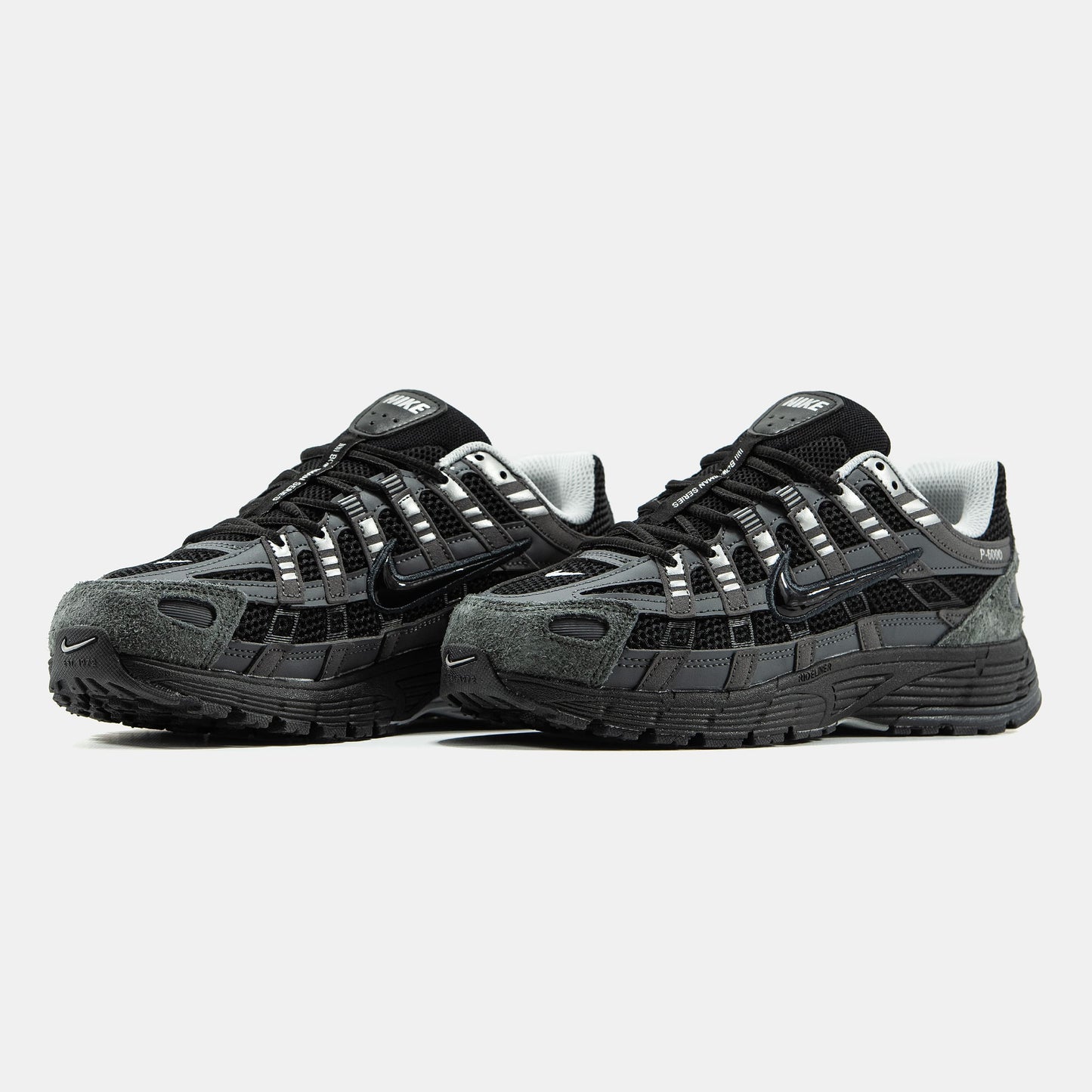 Nike P-6000 Grey Leather Black