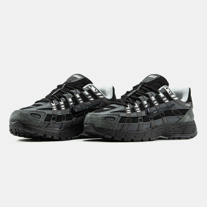 Nike P-6000 Grey Leather Black