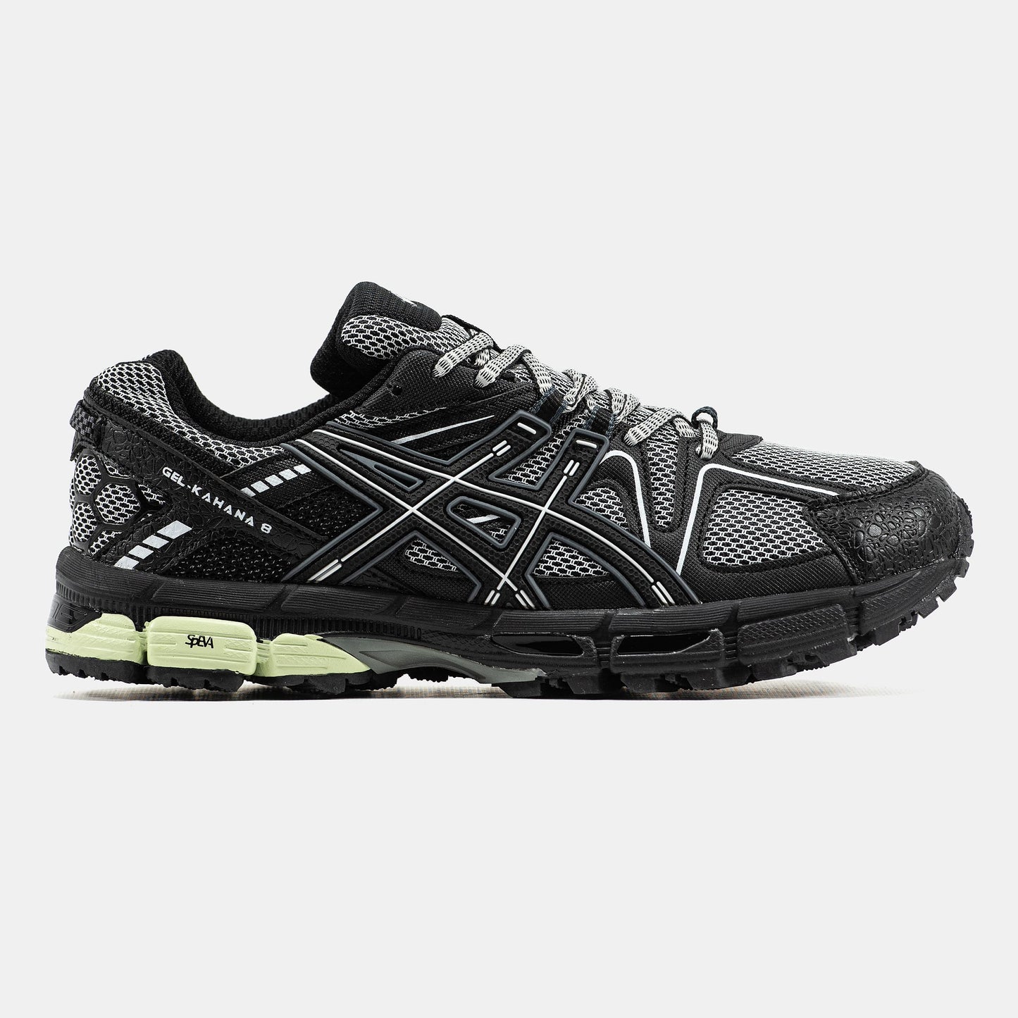 Asics Gel-Kahana 8 Black White Neon