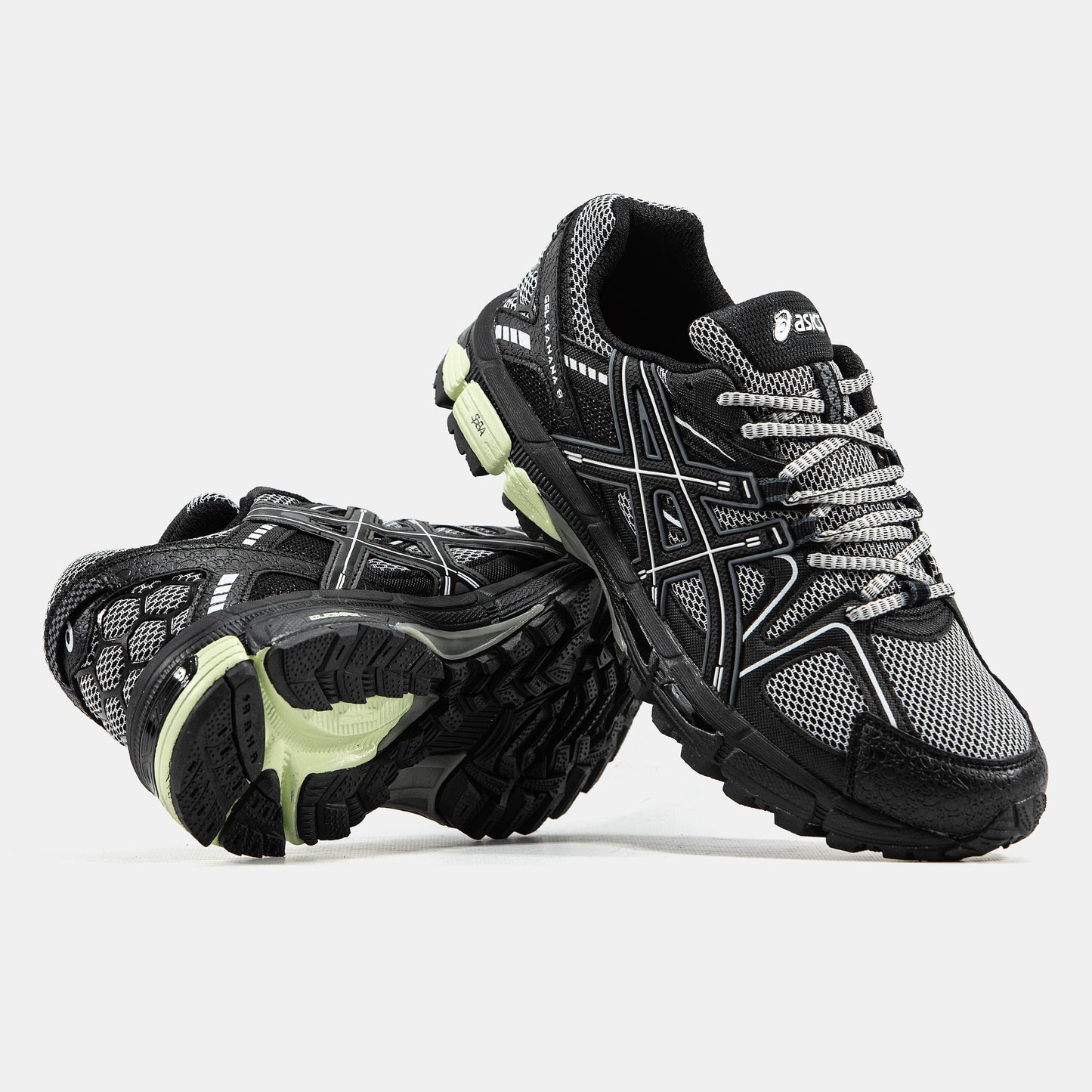 Asics Gel-Kahana 8 Black White Neon