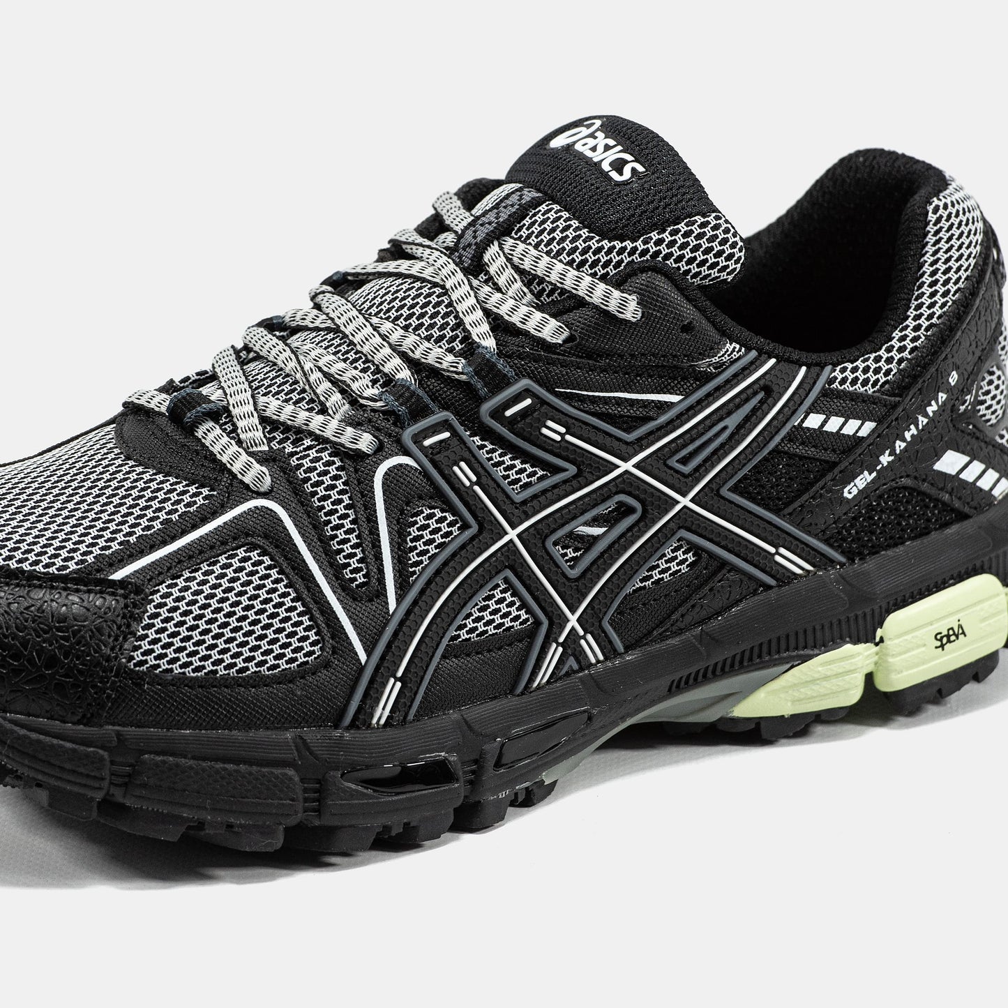 Asics Gel-Kahana 8 Black White Neon