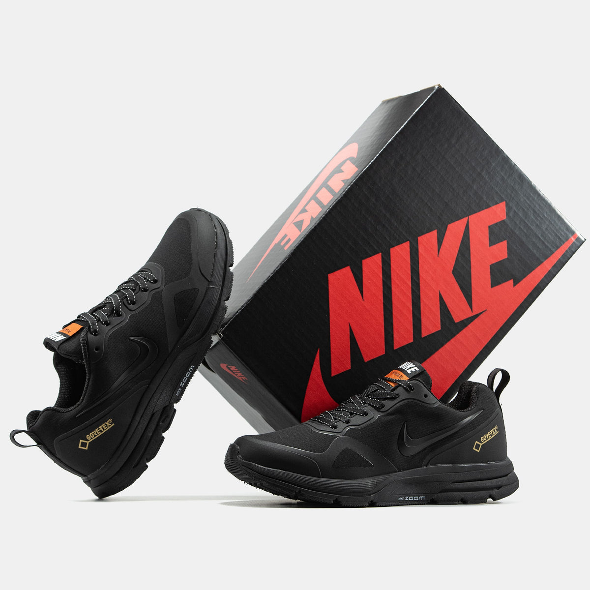Nike Structure 37x Gore-Tex Termo Black Orange Logo