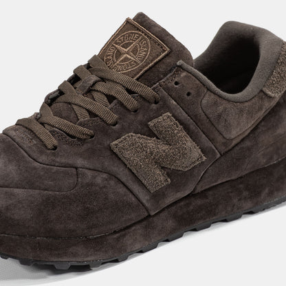 New Balance 574 x Stone Island Brown