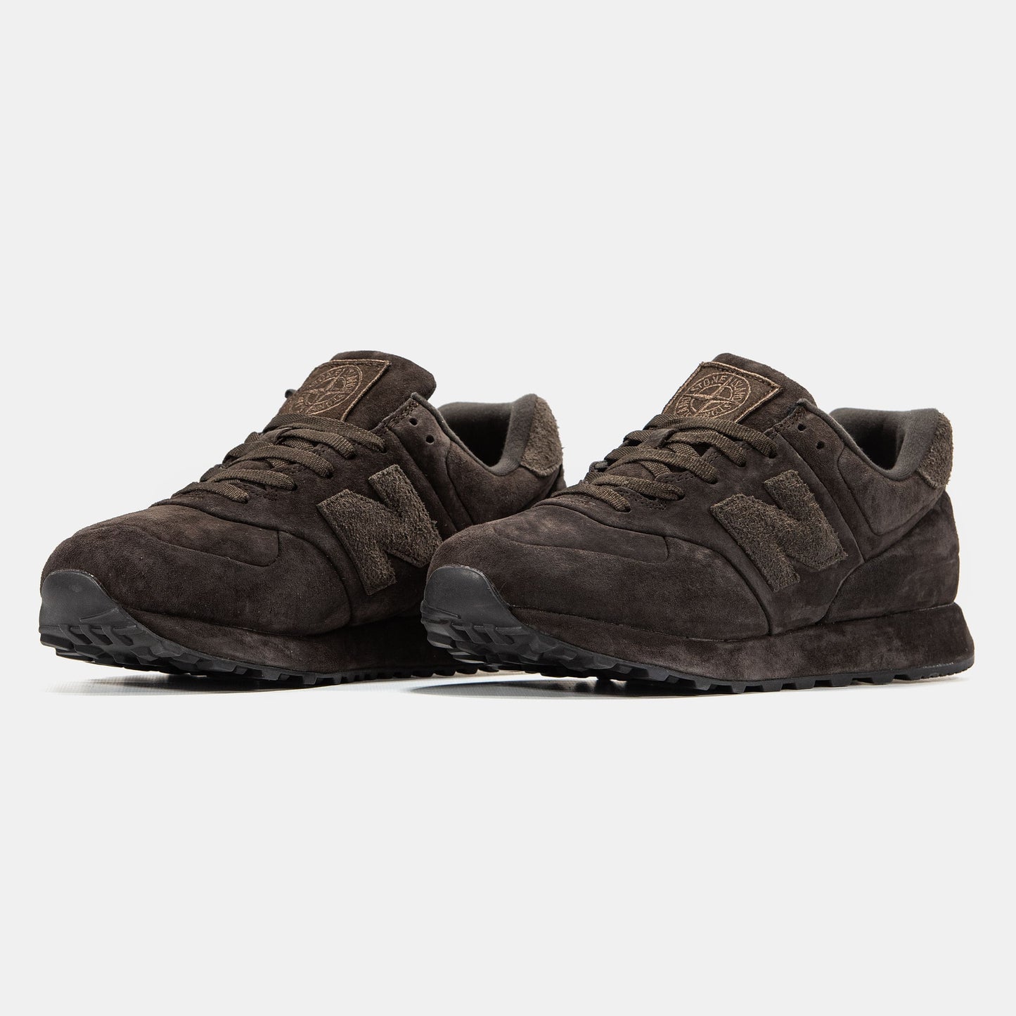 New Balance 574 x Stone Island Brown