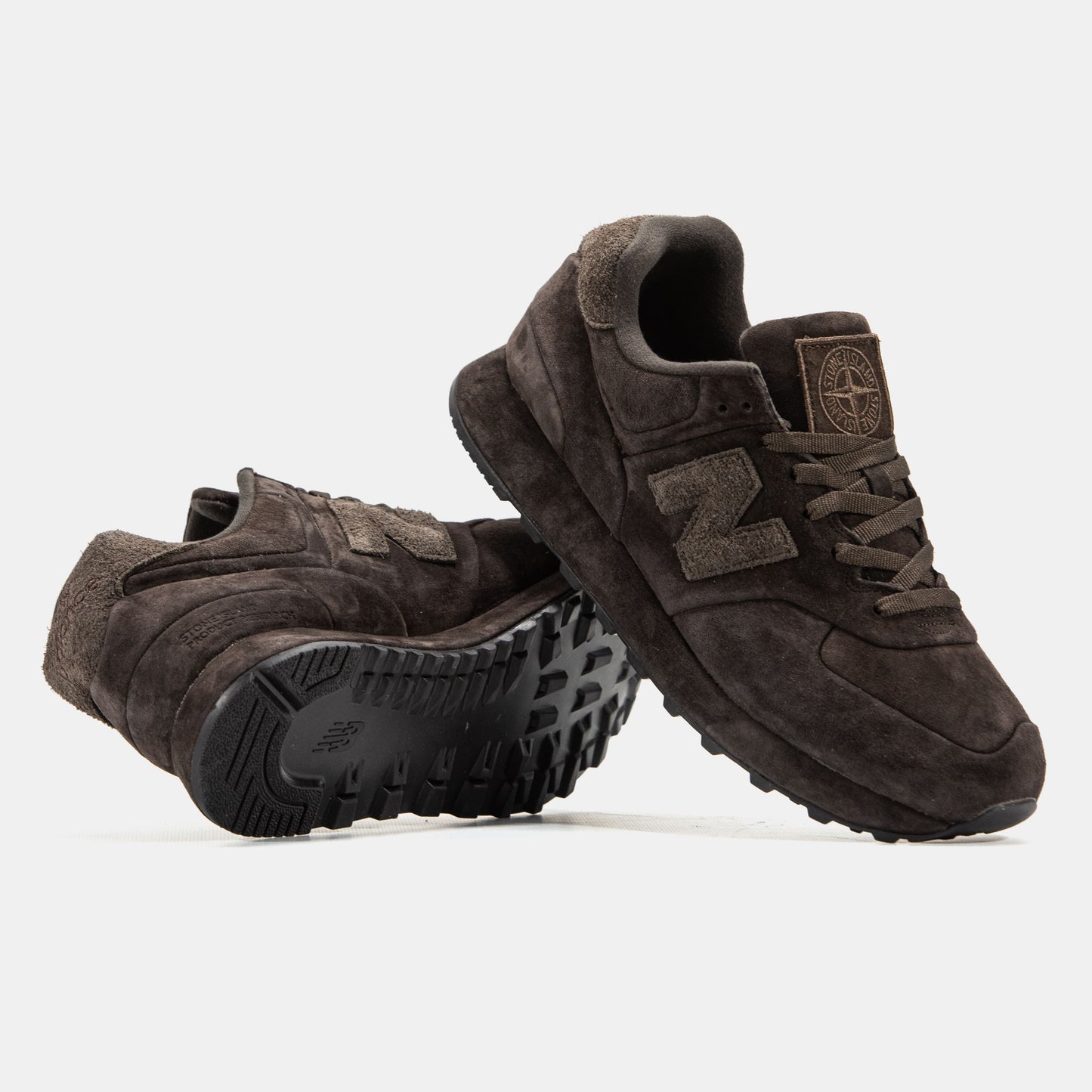 New Balance 574 x Stone Island Brown
