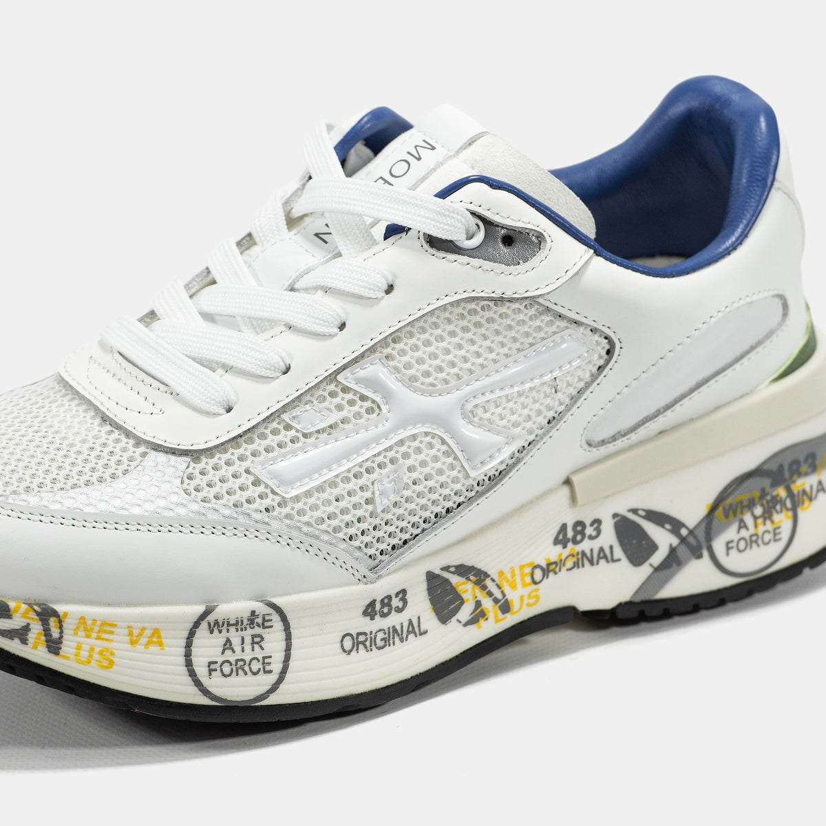 Premiata Moerun White Blue
