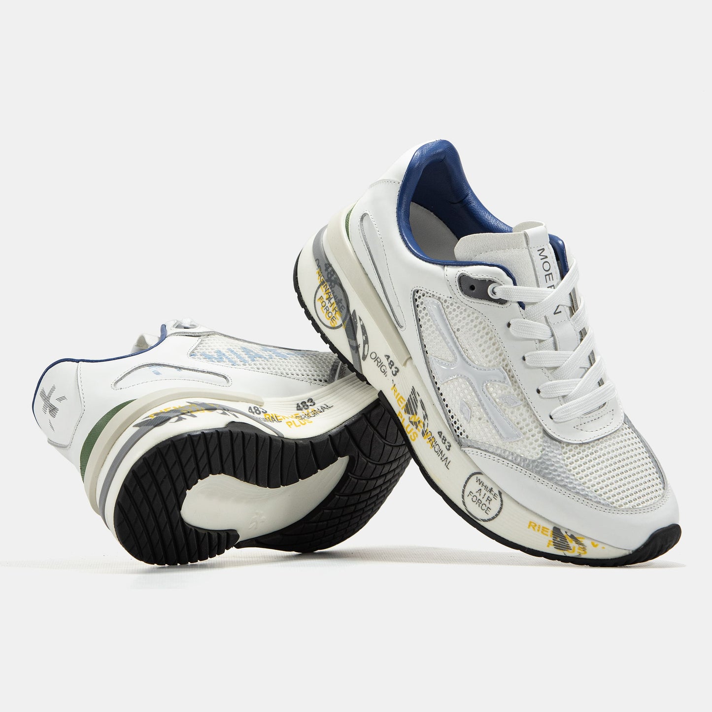 Premiata Moerun White Blue