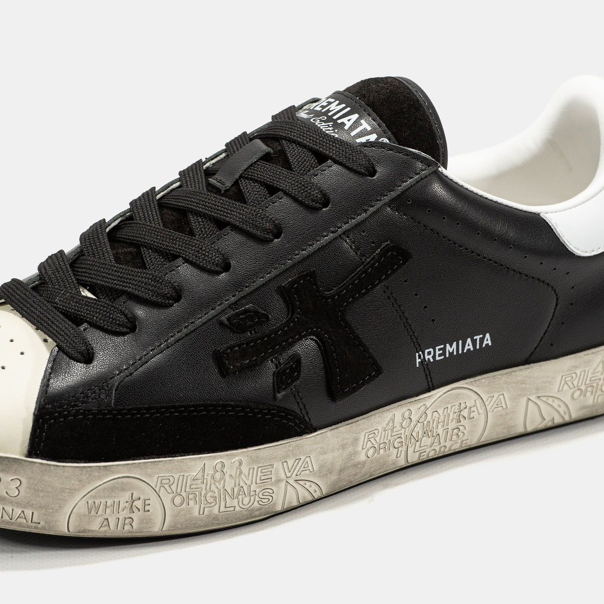 Premiata Steven Black Beige