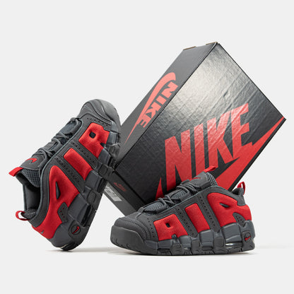 Nike Air More Uptempo Grey Red