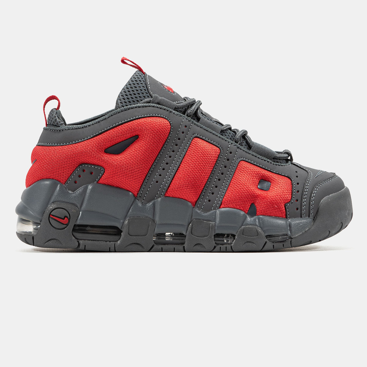 Nike Air More Uptempo Grey Red