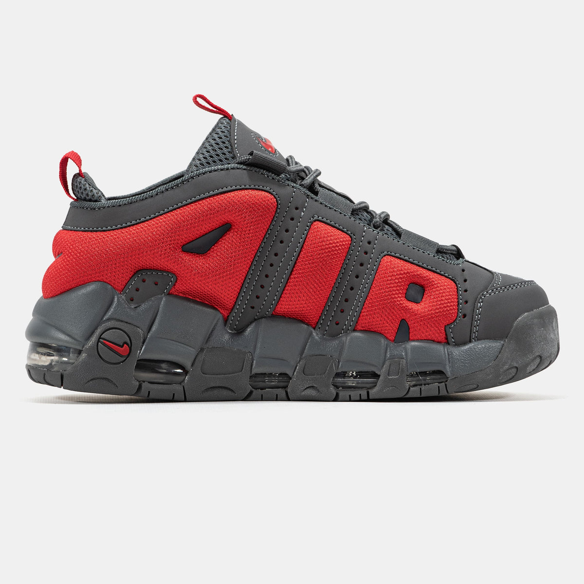 Nike Air More Uptempo Grey Red