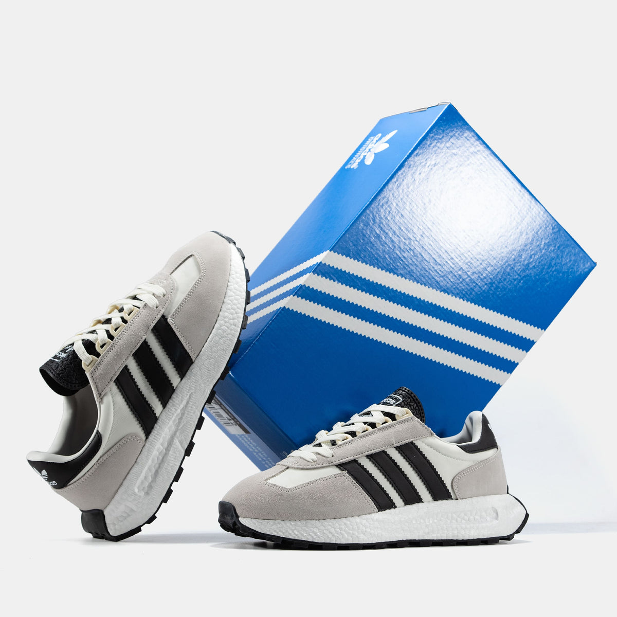 Adidas Retropy E5 White Grey Black Logo