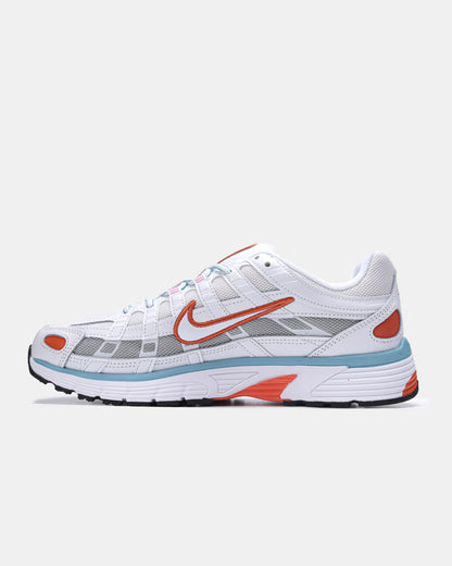 Nike P-6000 White Aqua