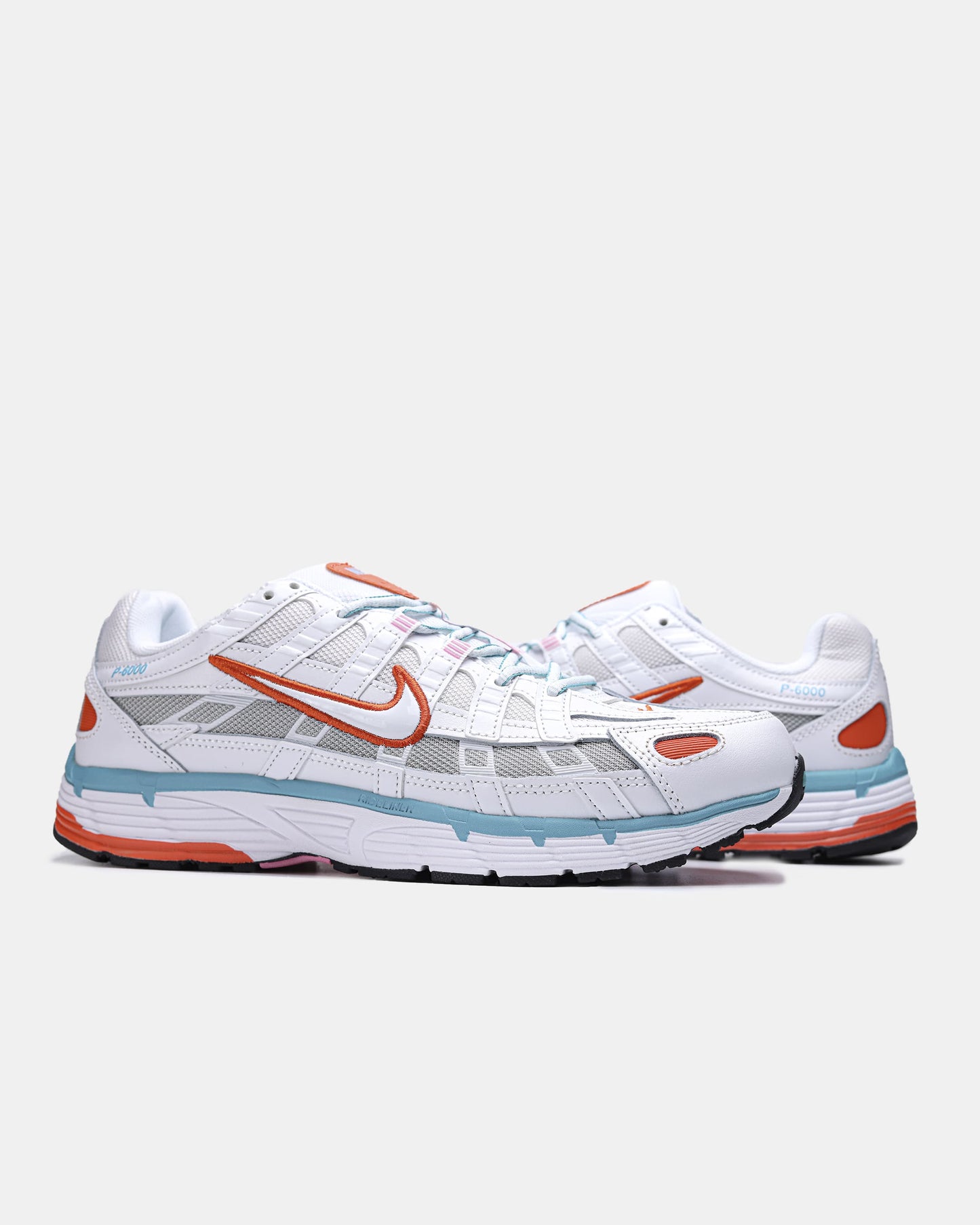 Nike P-6000 White Aqua