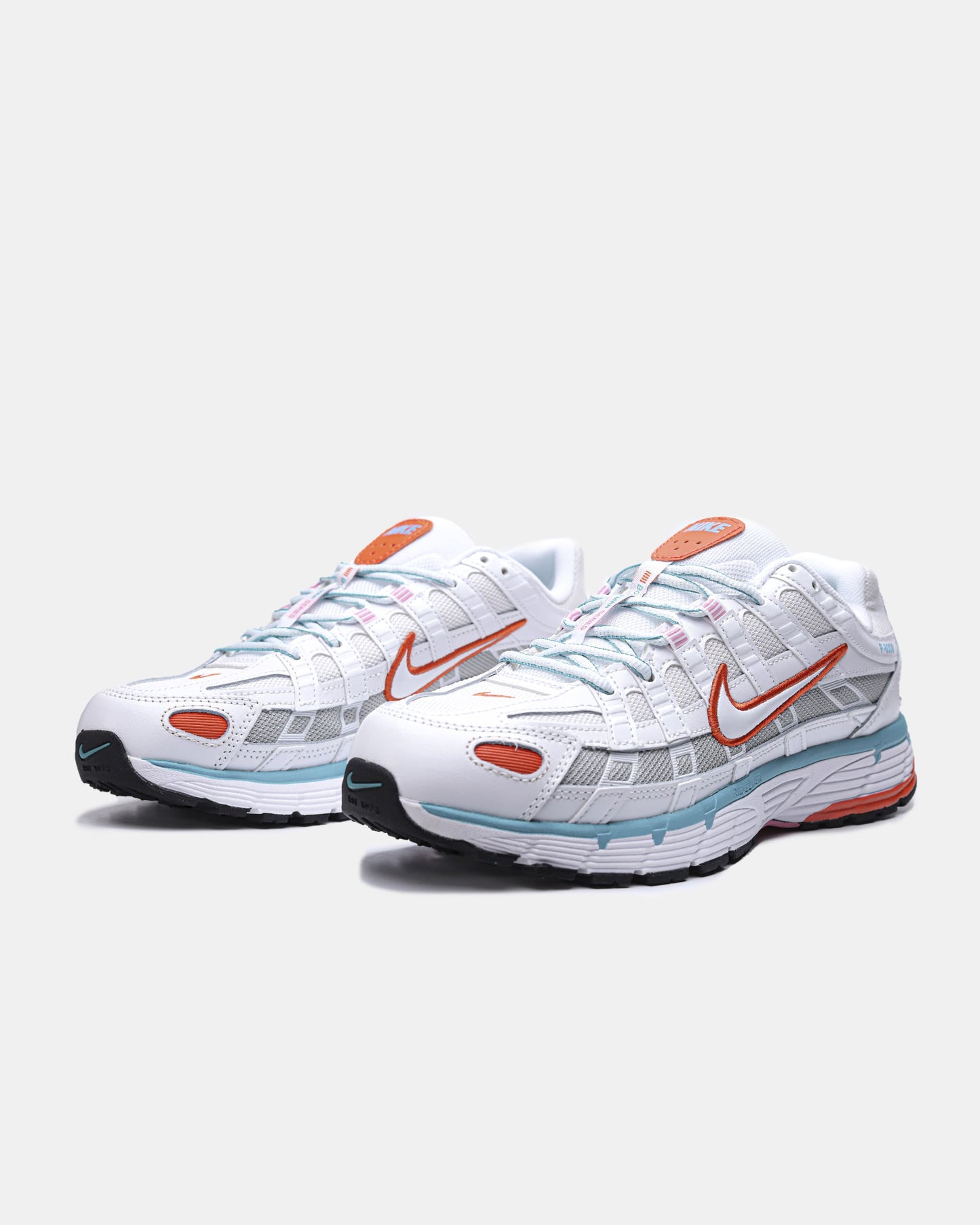 Nike P-6000 White Aqua
