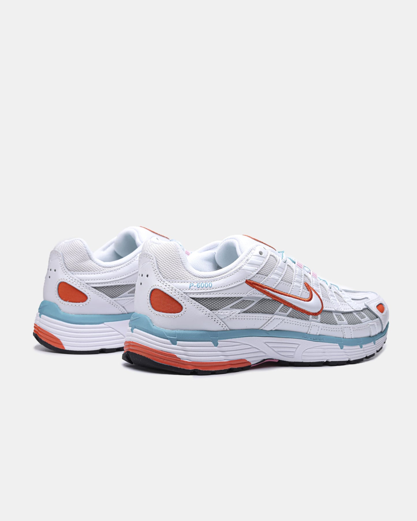 Nike P-6000 White Aqua