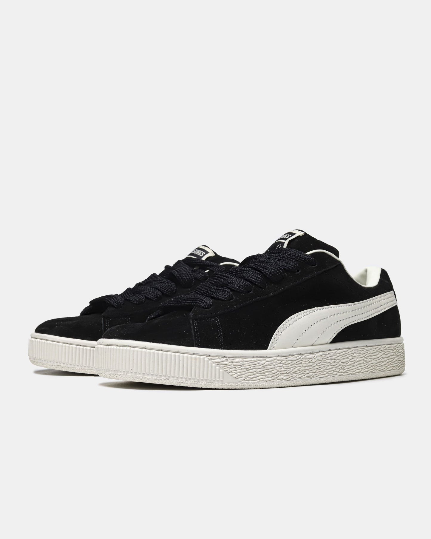 Puma Suede XL x Pleasures Black Frosted Ivory