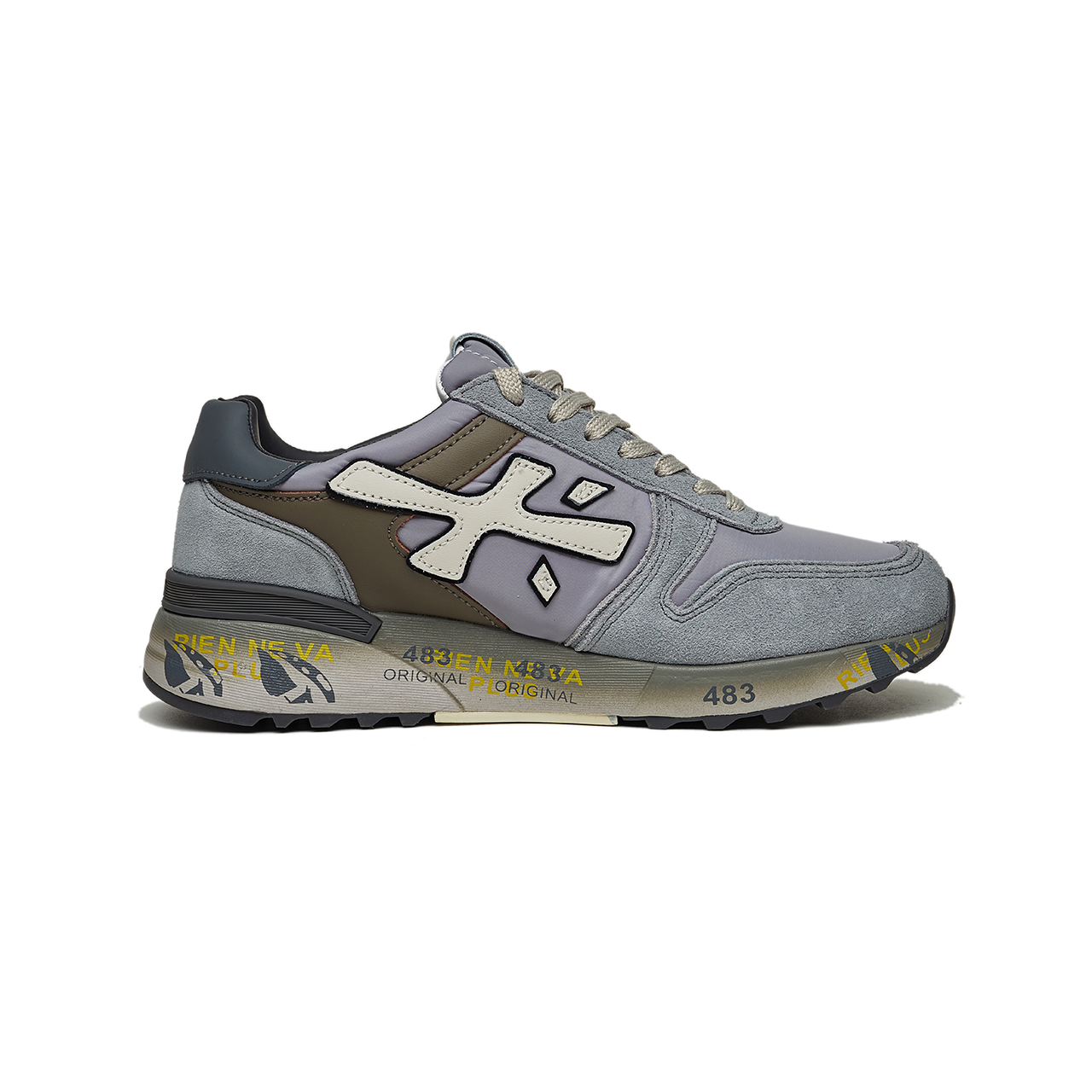 Premiata Mick Grey Brown
