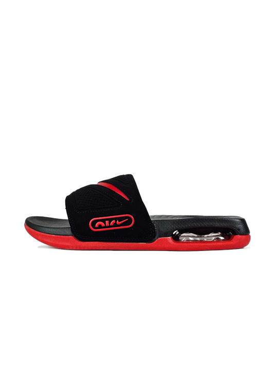 Nike Air Max Cirro Slide Sandals Black Red