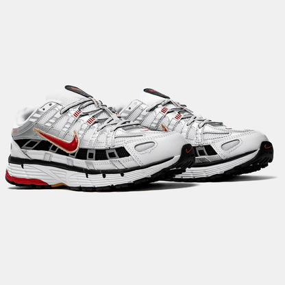 Nike P-6000 Platinum Varsity Red
