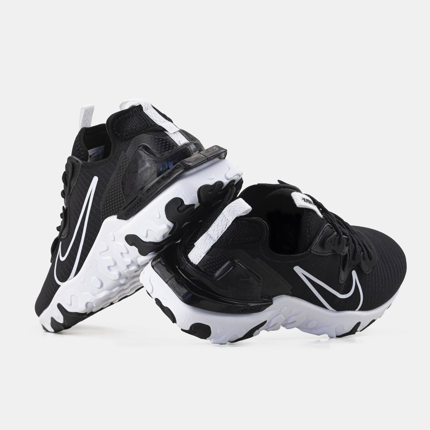 Nike React Vision Black White (вологостійкі)
