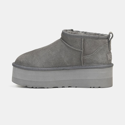 UGG Ultra Mini Platform Light Grey