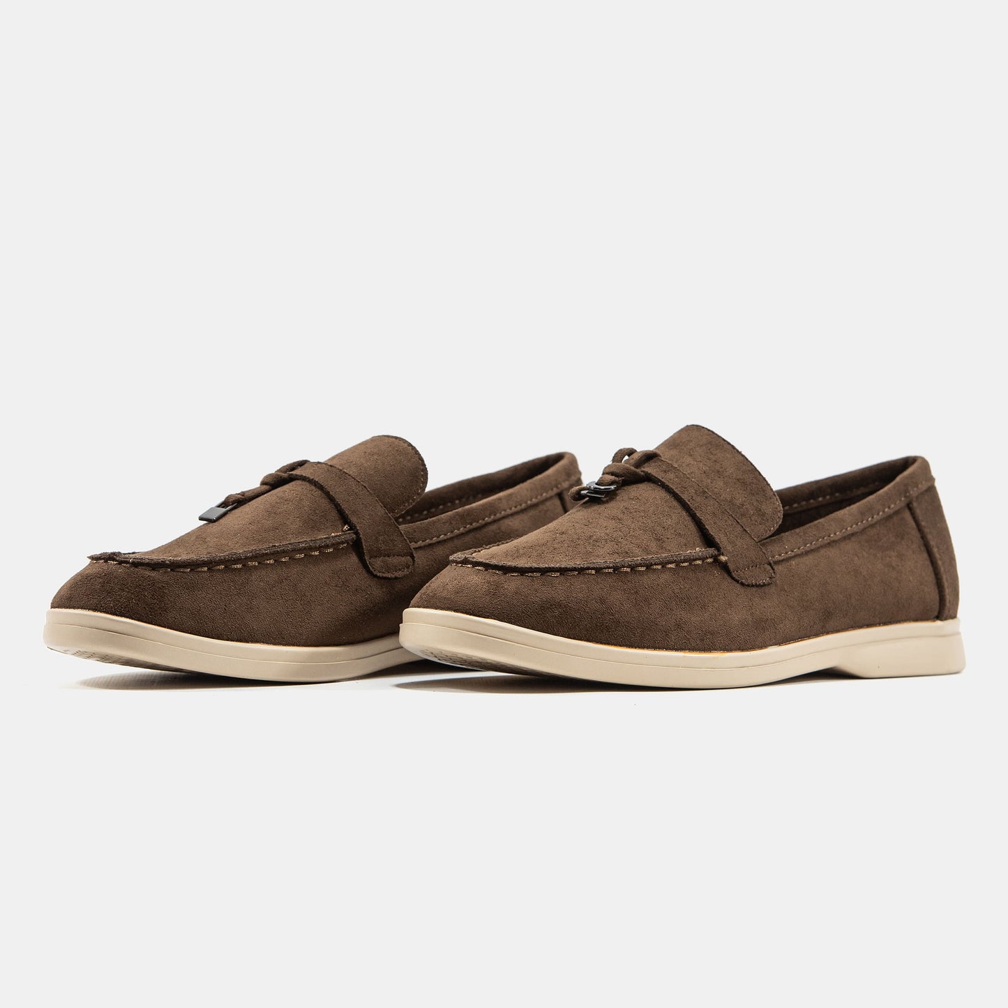 No Brand Loafers Brown Suede 2982