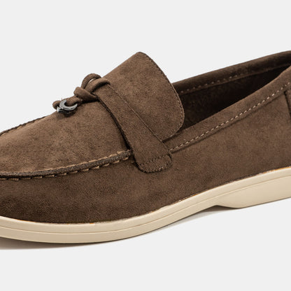 No Brand Loafers Brown Suede 2982